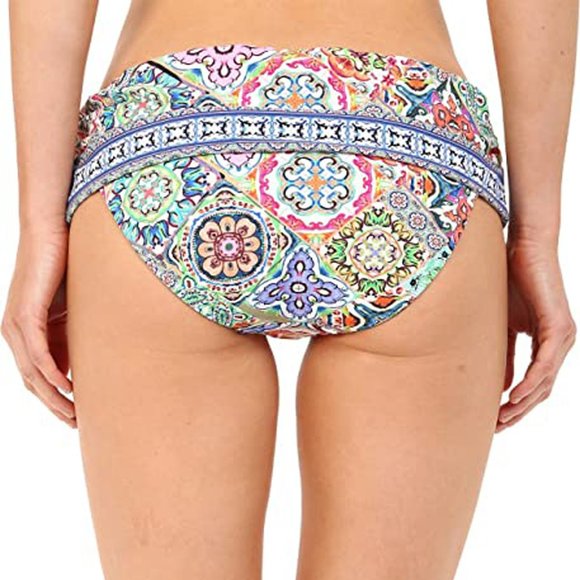 NWT Nanette Lepore Greek Tiles Bikini Bottom - Picture 3 of 7